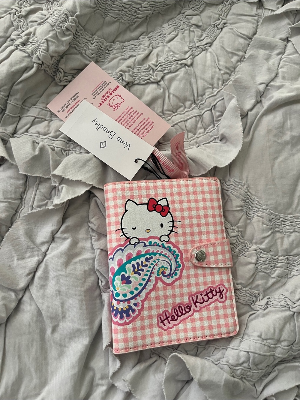 Hello Kitty Vera Bradley passport wallet